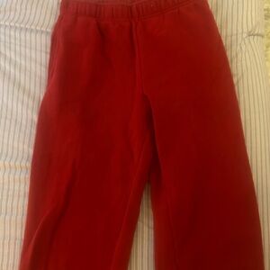 TNA Red Track Pants Relaxed Fit Joggers